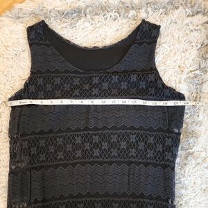 Elegant Black Lace Dress